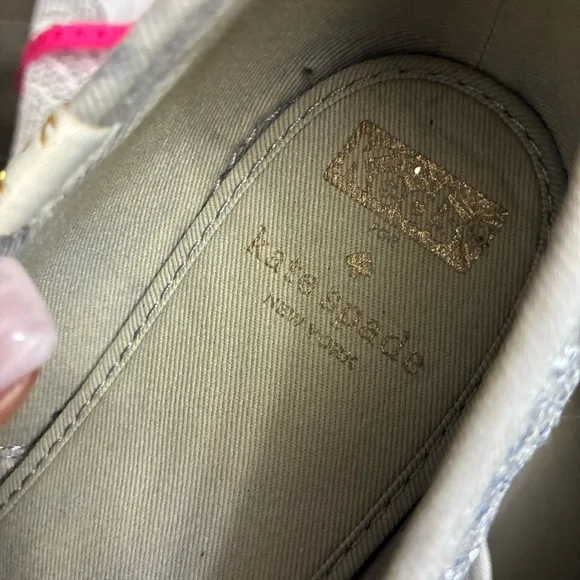 Kate Spade ♠️ Keds New York Women s Glitter Fashion Sneaker - Picture 7 of 11